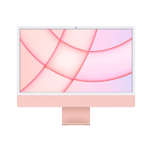Apple 2021 iMac All-in-one Desktop Computer with M1 chip: 8-core CPU, 7-core GPU, 24-inch Retina Display, 8GB RAM, 256GB SSD Storage, Matching Accessories. Works with iPhone/iPad; Pink - 7-Core GPU 256GB Pink