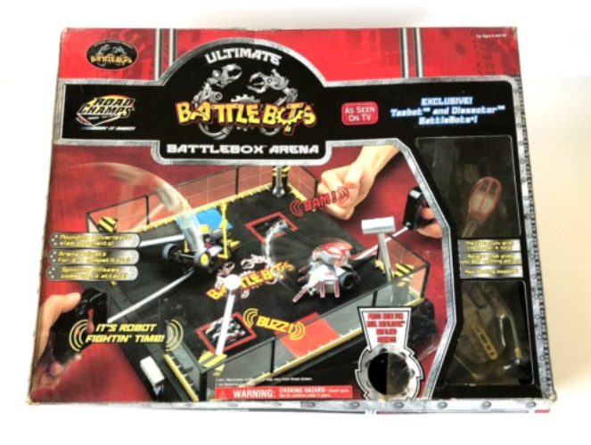 ULTIMATE BATTLEBOTS BATTLEBOX ARENA 2001 Road Champs Tazbot Disector COMPLETE Wo 32961287909 | eBay