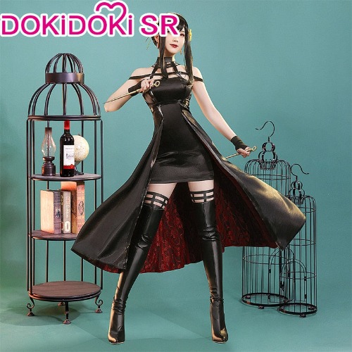 DokiDoki-SR Anime Cosplay Yor Forge Cosplay Halloween Costume spyxfamily | Costume / M