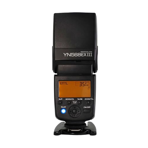 YONGNUO YN568EX III Wireless Master & Slave TTL Flash Speedlite with High Speed Sync for Canon DSLR Cameras