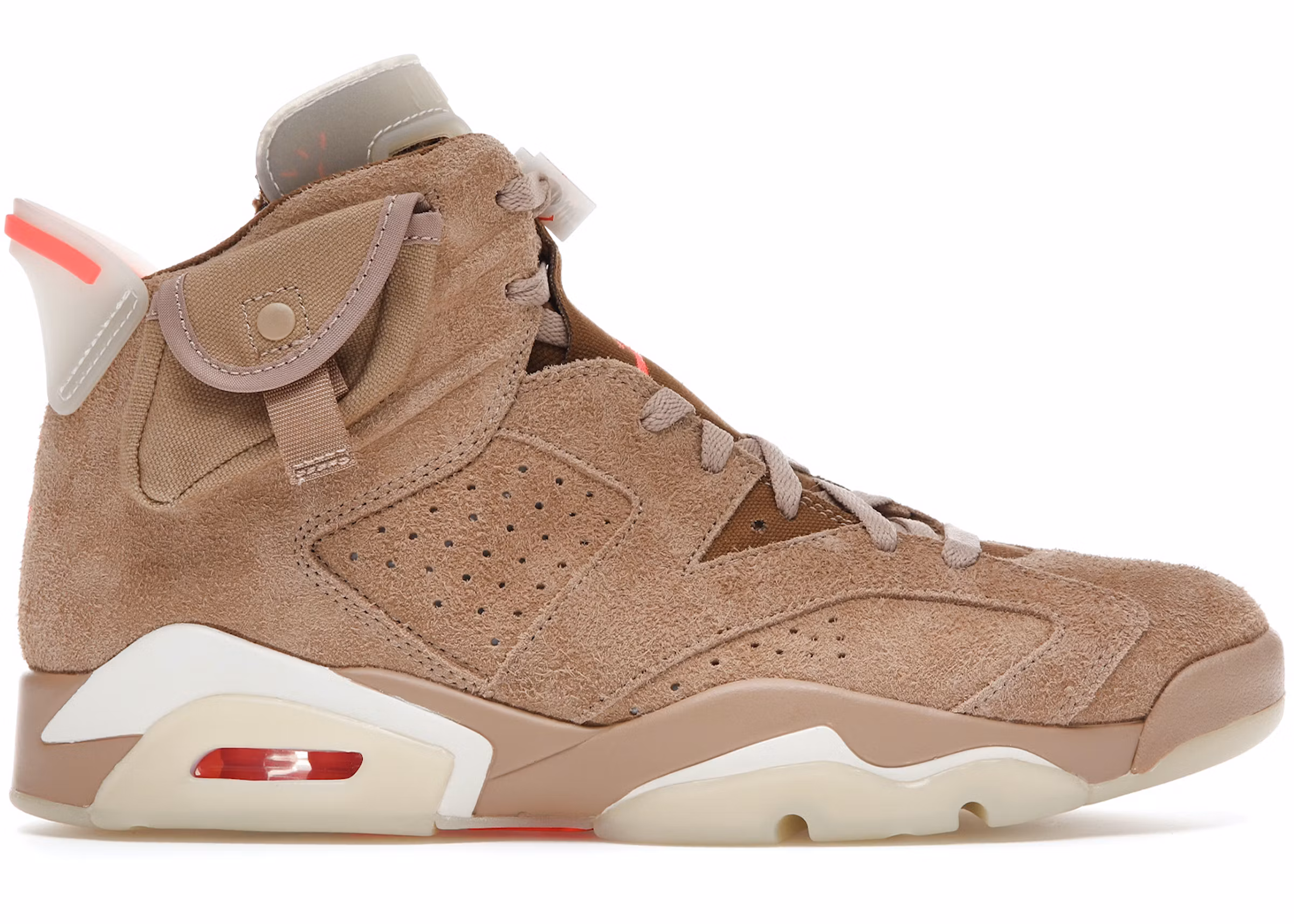 Jordan 6 Retro Travis Scott britisch Khaki
