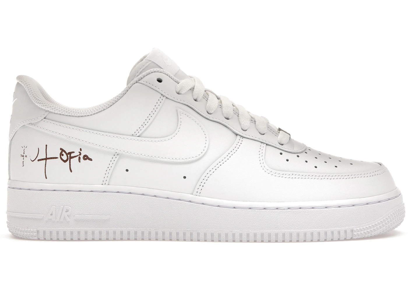 Nike Air Force 1 niedrig '07 weiß (Travis Scott Cactus Jack Utopia Edition)