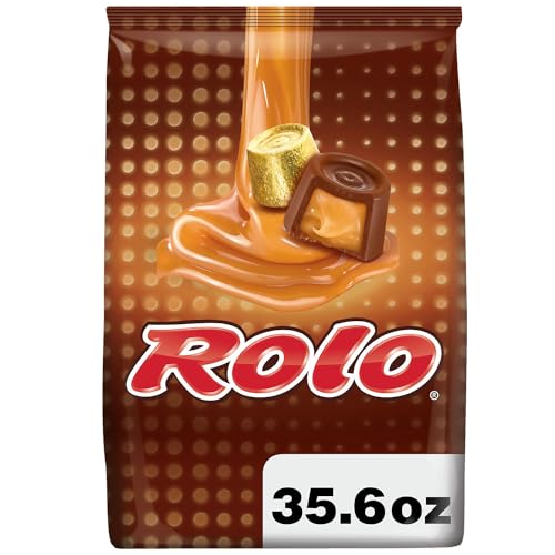 ROLO Rich Chocolate Caramel, Easter Candy Party Pack, 35.6 oz - 2.23 Pound (Pack of 1)