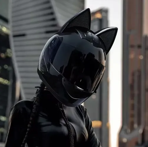 Bike Helmet - Cat Ears