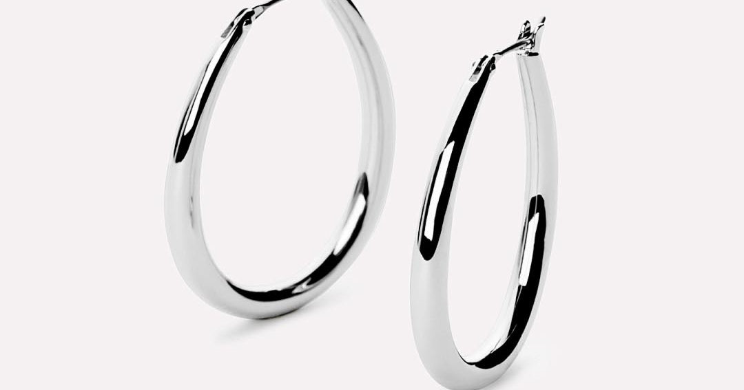 Ana Luisa Silver Hoop Earrings - Cuidado Silver