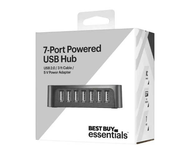 7 Port USB Hub - Best Buy