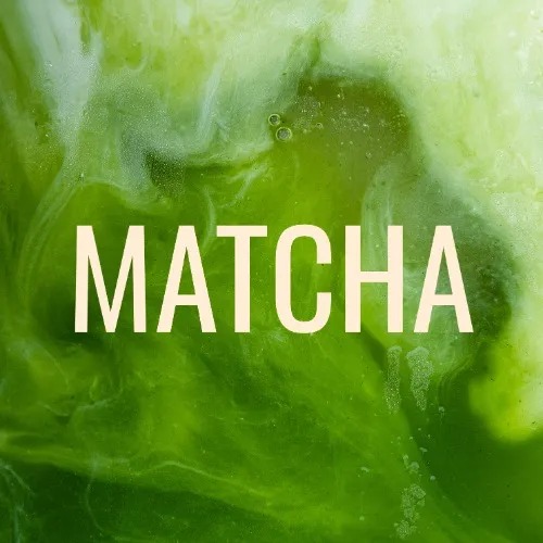 Matcha Latte & Snack