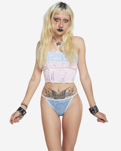 sickokittens - blue forever top . ₓ˚. ୭ ˚○◦˚.