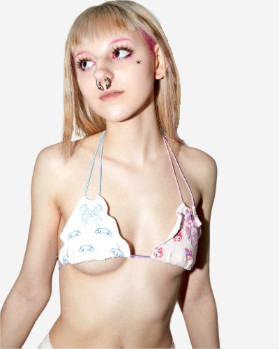 sickokittens - ⋆ ˚｡ ☆ cat and bunny bikini t♡p ☆｡˚⋆