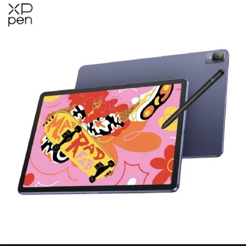 XPPen ArtMobile Magic Drawing Pad Android tablet with 16384 Pressure Levels X3 Pro Pencil, Papery feel Screen, 109% sRGB,2160 x 1440 Resolution Fully Laminated Screen Low blue light TÜV Rheinland certified,8GB+256GB,8000mAh Battery,built in ibis Paint X
