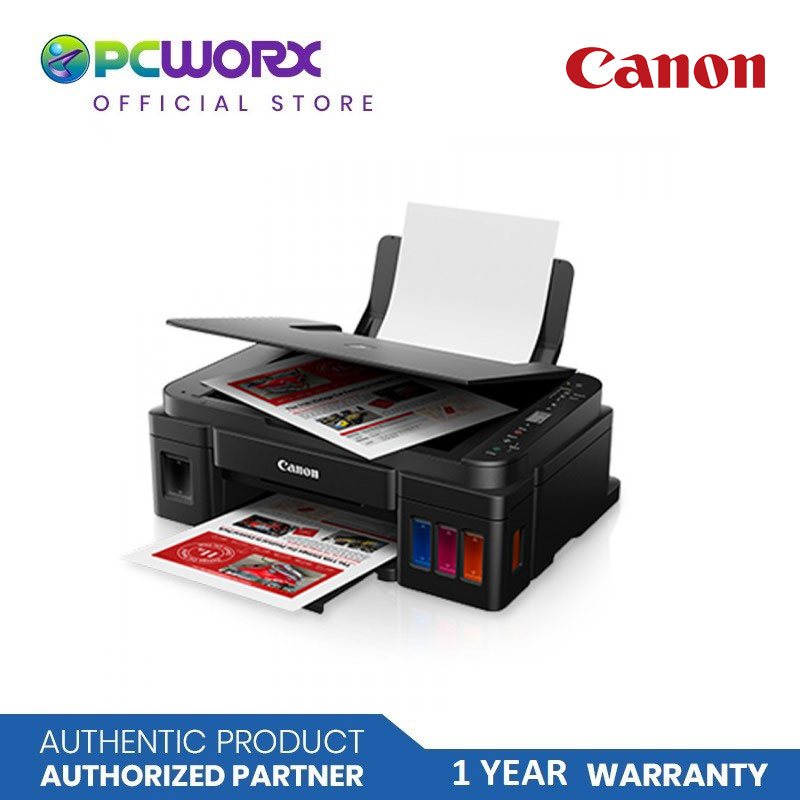 Canon G3010 3 in 1 Ink Tank Color Wireless Printer | Refillable Ink Tank Wireless All-In-One for High Volume Printing | Wireless Printer | Canon Printer | Office Printer | Wireless Printer