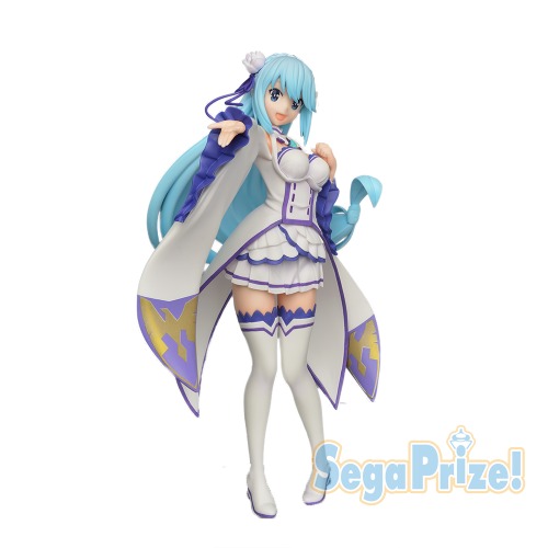 Kono Subarashii Sekai ni Shukufuku o! - Aqua - LPM Figure - Emilia Ver. (SEGA) - Brand New