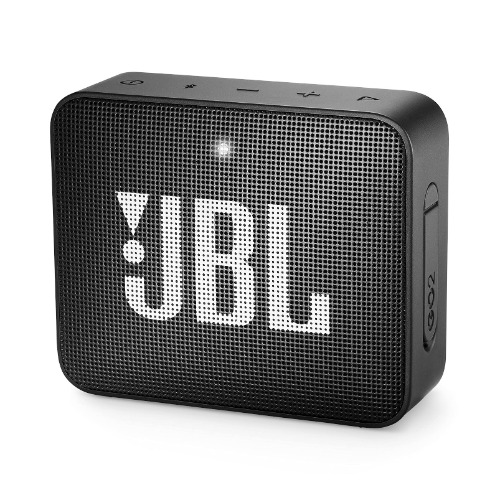 JBL GO2 - Waterproof Ultra-Portable Bluetooth Speaker - Black - Black Speaker