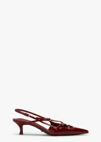 Koko Bordeaux Patent Heels | Bordeaux Patent / 6