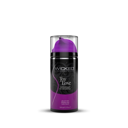 Wicked Toy Love Gel Lubricant for Sex Toys | 3.3oz
