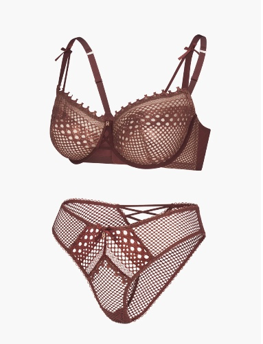 Starlet Nights Balconette Bra 2-Piece Set - Savage