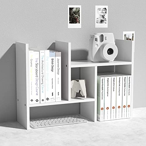 ERBUIT Desk Simple Bookshelf Student Dormitory Shelving Simple Small Bookcase Children's Desktop Office Storage - style 3