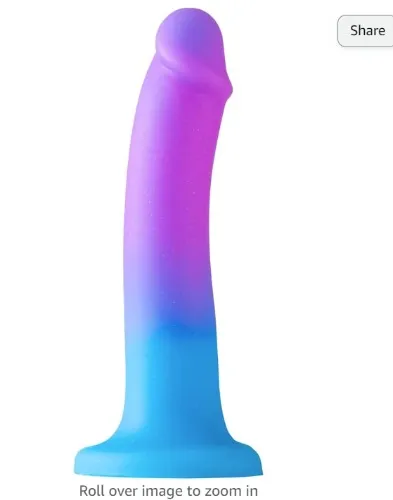 8'' Liquid Silicone Realistic Dildo