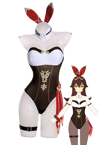 Amber Derivative Sexy Lingerie Set Bunny Girl Bodysuit Set with Headband