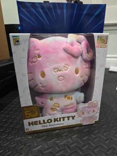 Hello Kitty 50th Anniversary Plush SDCC 2024 Jazwares 1 in 1000 BRAND NEW