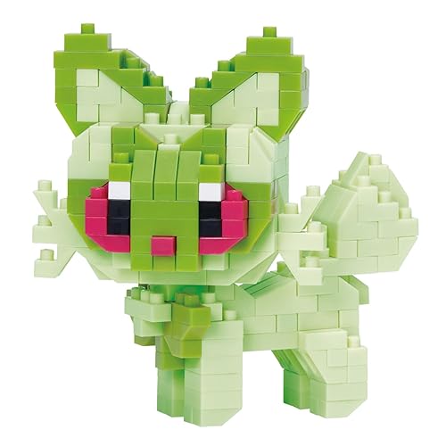 nanoblock Bandai Sprigatito Pokemon Model, Building Blocks Puzzles For Adults And Kids, Plastic Model Kits With Mini Bricks Make Great Pokemon Gifts For Boys Girls And Adults Age 12+ - Sprigatito