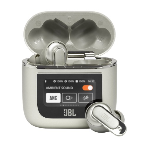 JBL Tour Pro 2 True Wireless Adaptive Noise Cancelling Earphones with Smart Case - Champagne