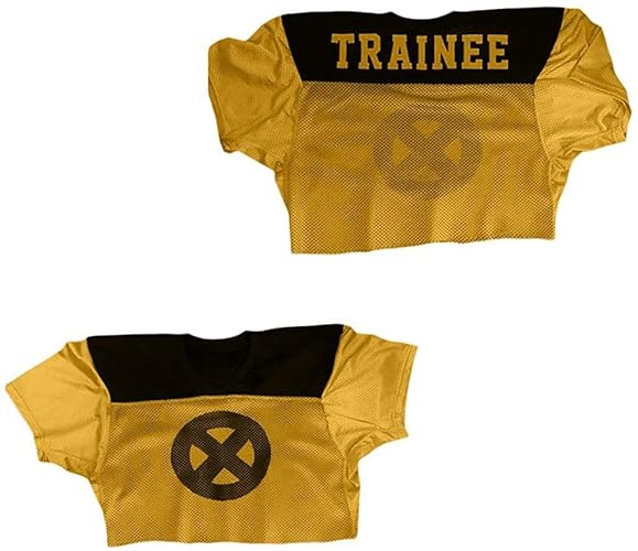 Wade Wilson Mutant Trainee Stitch Jersey Stitch XS-2XL Halloween Shirt - 34 - Yellow