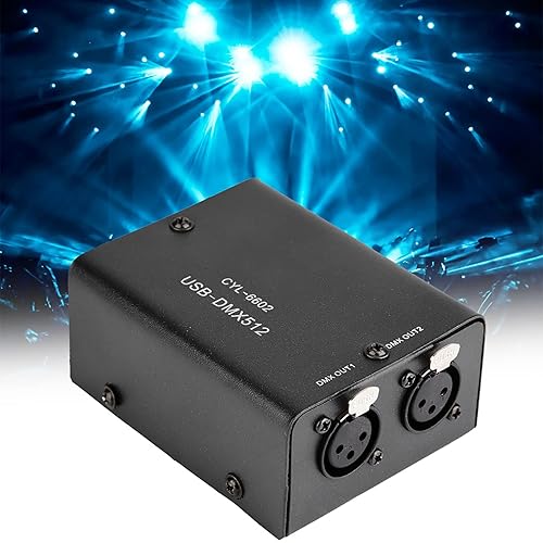 Usb To Dmx, 512-Channel USB to DMX DMX512 LED Light DMX Stage Lighting Controller Channels Decoder Module