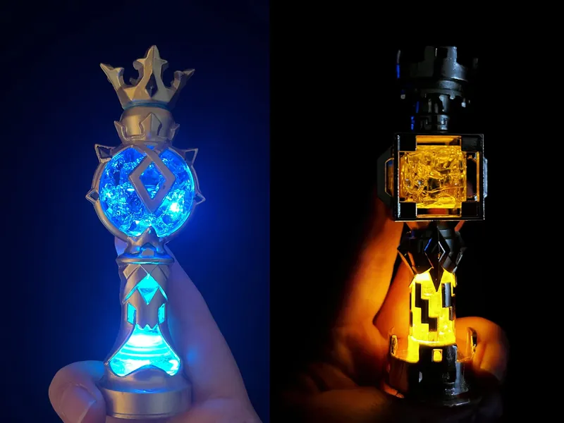 Genshin Gnosis, LED Light up Gnosis, Genshin Impact Barbatos, Geo Gnosis, Anemo Gnosis, Metal Gnosis, Games Collectibles