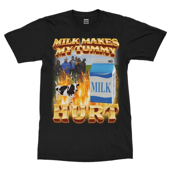 Milch macht meinen Bauch weh T-Shirt