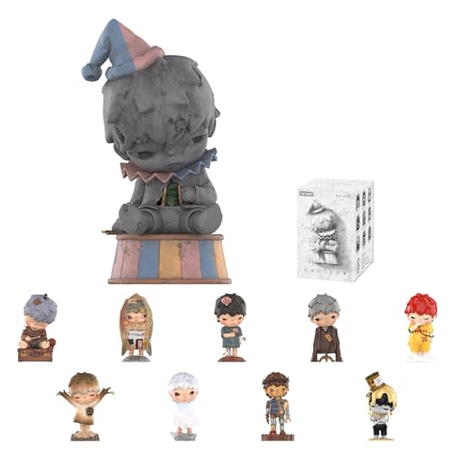 POP MART HIRONO Reshape Series Blind Box Figures, Random Design Mystery Toys for Modern Home Decorations Indoor, Collectible Toy Set for Desk Accessories, Single Box - Hirono Reshape Series Figures - Single Box