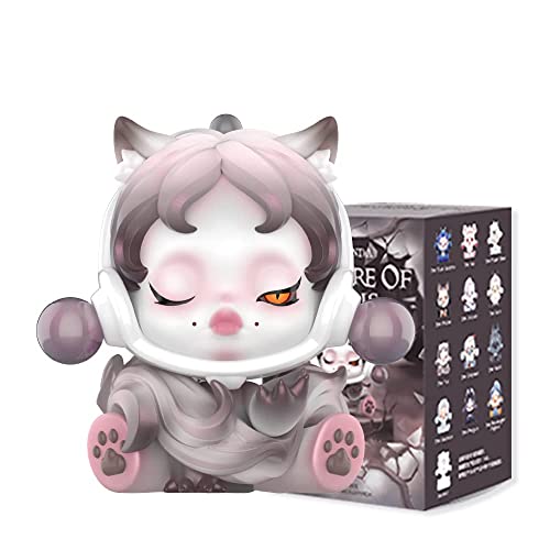 POP MART SKULLPANDA The Mare of Animals Blind Box Figures, Random Design Mystery Toys for Modern Home Decor, Collectible Toy Set for Desk Accessories, 1PC - The Mare of Animals Series - Single Box