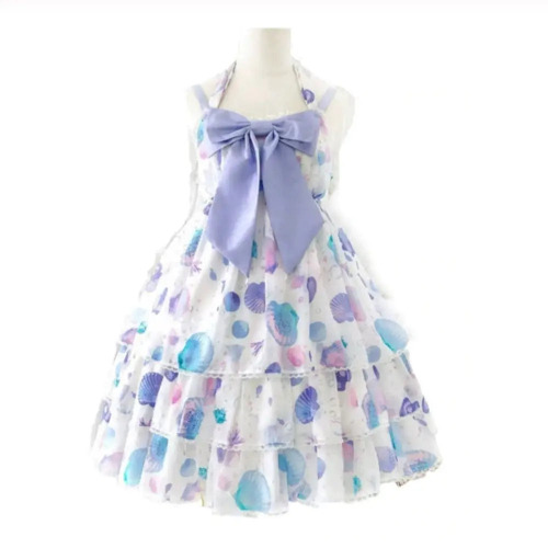 Candy Colored Seashell Mermaid Lolita JSK Dress