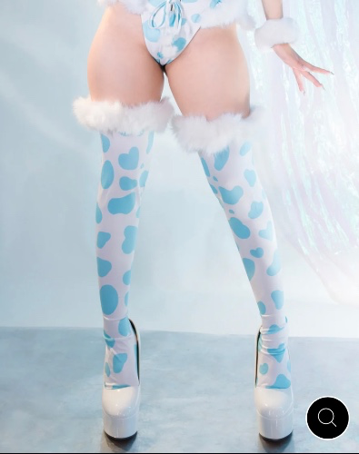 🐮plush cow stockings! 🐮