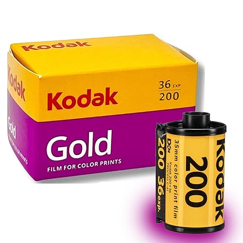 Kodak Gold 200 Color Negative Film (ISO 200) 35mm 36-Exposures, 603 3997