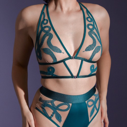 Medusa Bralette - Chameleon - Available in Multiple Nudes | Chameleon/Butterscotch / 2X