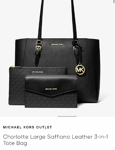 Michael Kors Tote bag set 3 in 1 