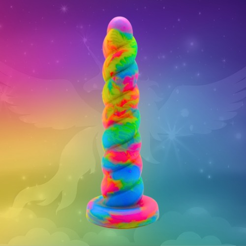 Horny the Unicorn Dildo - Add Suction Cup / Medium 00-50