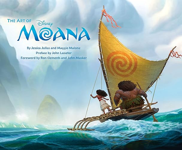 ART BOOK The Art of Moana: (Moana Book, Disney Books for Kids, Moana Movie Art Book)