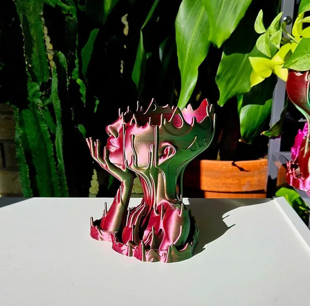 Goddess Head Planter