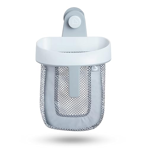 Munchkin® Super Scoop™ Hanging Bath Toy Storage with Quick Drying Mesh, Grey - Bath Toy Scoop