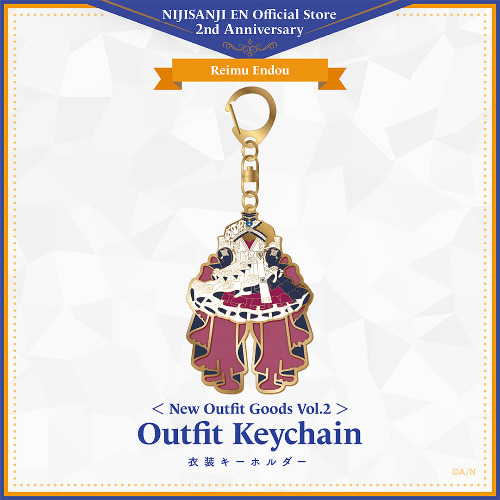 "New Outfit Goods Vol.2" Outfit Keychain Ethyria | Reimu Endou