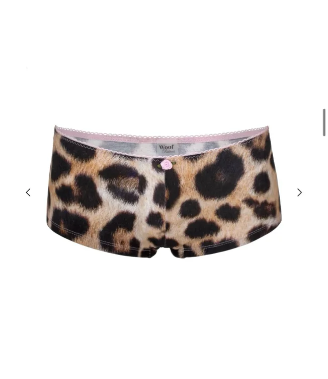 Woof Bikinis THE LEXI SHORTS - LEOPARD