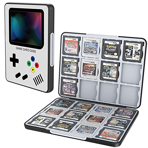 HEIYING Card Case for Nintendo 3DS 3DSXL 2DS 2DSXL DS DSi,Portable 3DS 2DS DS Game Cartridge Holder Storage with 24 Game Card Slots. - Game Console