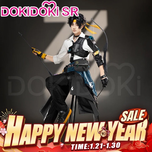 Dokidoki-SR Game Zenless Zone Zero Cosplay Asaba Harumasa Costume ZZZ | Costume Only-L-Order Processing Time Refer to Description Page