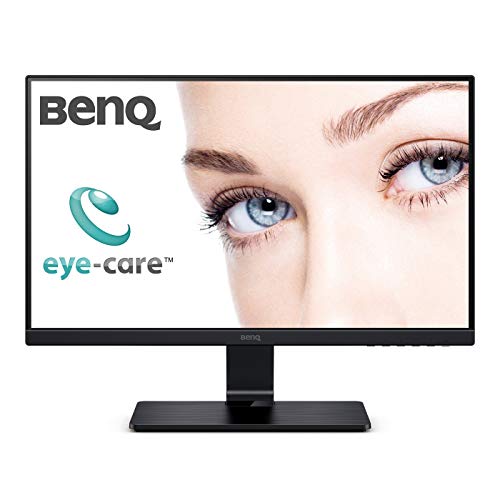 BenQ GW2475H 24-Inch FHD Eye-Care IPS LED Monitor, HDMI, Slim Bezel ,black - HDMI, D-Sub, Low Blue Light - 24 Inch (FHD)