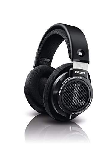 Philips Audio Philips SHP9500 HiFi Precision Stereo Over-Ear Headphones (Black) - Headphones