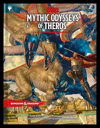 Dungeons & Dragons Mythic Odysseys of Theros (D&D Campaign Setting and Adventure Book) - Physical Book