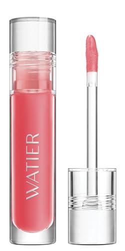 Lise Watier Love My Lips Caring Lip Oil, High Shine Finish, Non-Sticky and Silky Texture, Hydrating Formula, Paraben-Free, 4 mL - Framboise