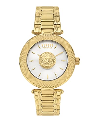Versus Versace Brick Lane Lion Collection Luxury Womens Watch Timepiece, Gold-VSP215321, OS, Versus Versace | Brick Lane